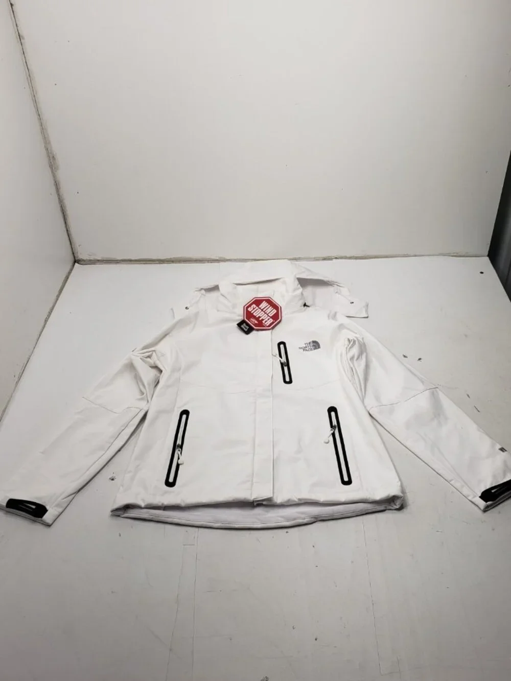 The North Face Summit Series Windstopper White Jacket XXL New With Tags